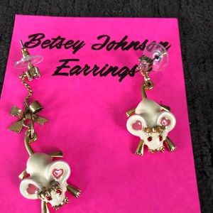 Betsey Johnson earrings